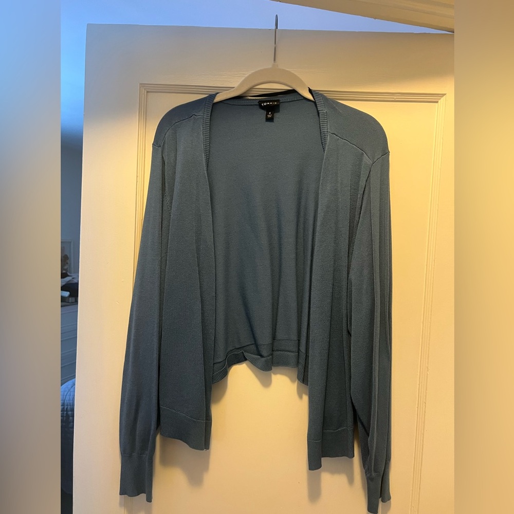 Blue Cardigan